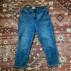Madewell Classic Straight Jeans in Coldbrook Wash | 30